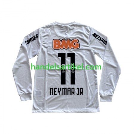 Santos FC Neymar JR 11 Retro Heim Trikotsatz 2011-2012 Langarm